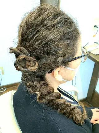 ロング ヘアアレンジ 【大宮】デザイナー Anne 諳 アンのヘアスタイル