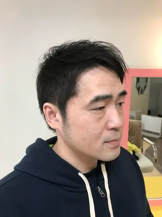 ショート メンズ 横田 尚登のヘアスタイル