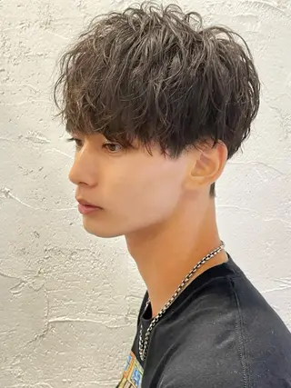 ショート パーマ メンズ 11.12月限定割引 fifth前比嘉💥のヘアスタイル