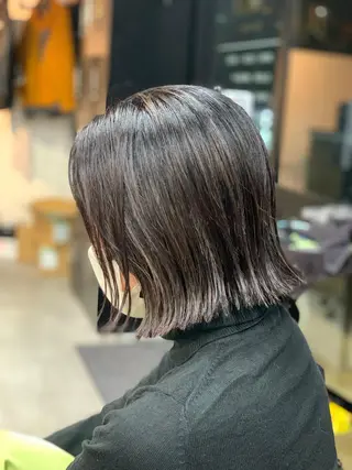 ショート カラー ヘアアレンジ マツエク・マツパ アイブロウ Mel hair design所属・Mel【千葉中央】 サイトウのヘアスタイル