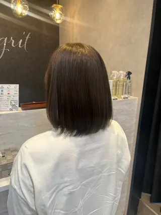 ミディアム 森本峻介 ボブ/透明感カラーのヘアスタイル