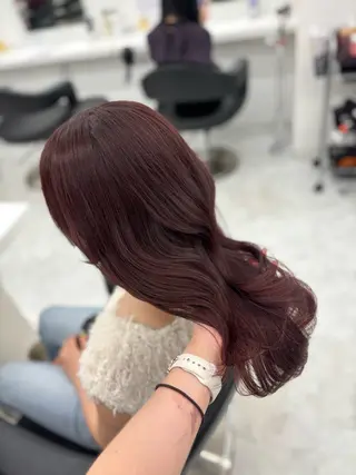 ロング カラー 🤍レイヤー/顔周り 暖色hirari🤍のヘアスタイル