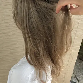 セミロング カラー 4-rest garden （フォーレストガーデン）所属・金井 直樹のヘアスタイル