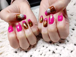 ネイル Nail salon мечта所属・角村 めぐみのネイルデザイン