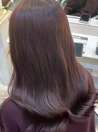セミロング 🥀エクステ/ヘアメ /暖色/横浜/かなこのヘアスタイル