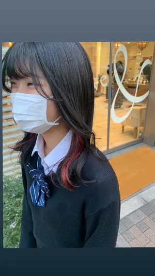 セミロング カラー 🌿パーマ大好評 メンズヘア🌿ワタルのヘアスタイル