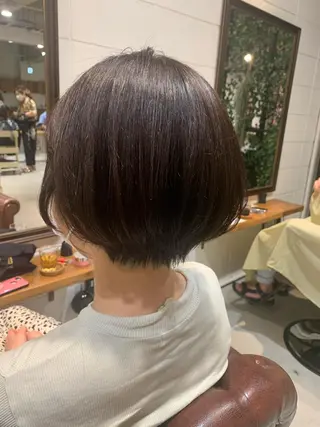 ショート ショート🌼パーマ 本間正子のヘアスタイル