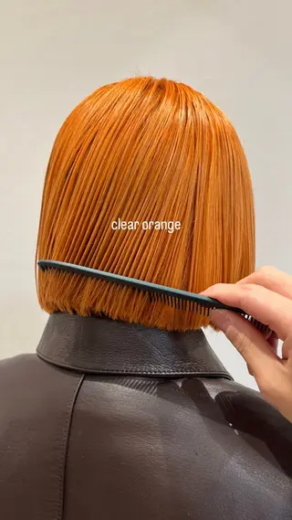 ショート カラー セジールヘアメゾン所属・韓国レイヤー/透明感 カラー🐈曾根高のヘアスタイル