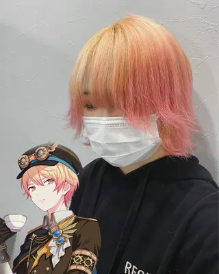 カラー _WHITE浜松店 もえかのヘアスタイル