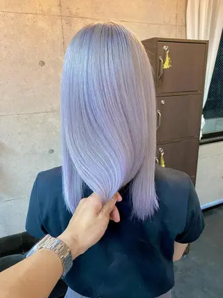 ミディアム カラー Be:arc【ビアーク】所属・⭕️ダメージレス特化 髪質改善🥇丸山憲人のヘアスタイル