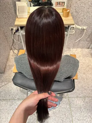 ロング カラー 暖色カラー/ パリジェンヌ💟みくのヘアスタイル