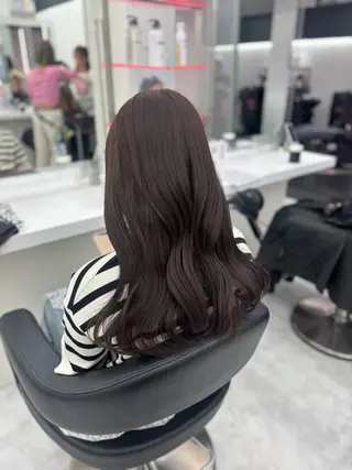 ロング カラー 🤍レイヤー/顔周り 暖色hirari🤍のヘアスタイル