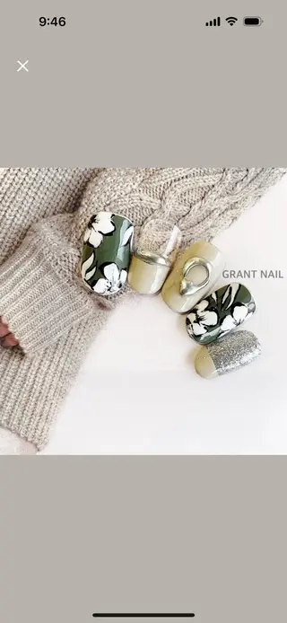 ネイル GRANT NAIL和歌山店所属・浜名 果音のネイルデザイン