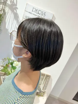 ショート 井上 美春のヘアスタイル