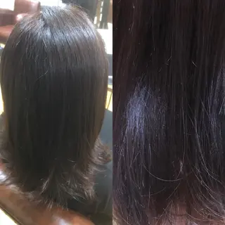 ミディアム カラー antica YOSHIのヘアスタイル