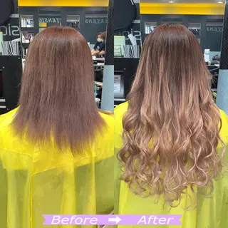 ロング カラー 韓国カラー/エクステ carryのヘアスタイル