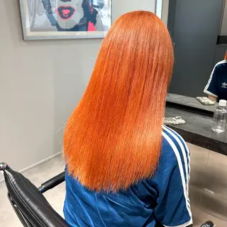 ロング カラー ハイトーン/ウルフ/ レイヤー/Asukaのヘアスタイル