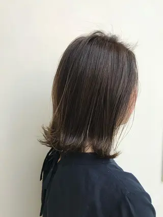 カラー ulu名古屋栄所属・落合しほ/韓国ヘア/ 髪質改善/縮毛矯正のヘアスタイル