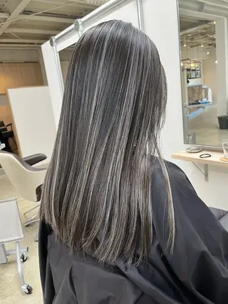 ロング カラー 星野 遼太郎のヘアスタイル