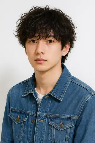 ショート カラー パーマ メンズ Gain池下 メンズのヘアスタイル
