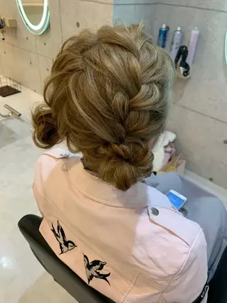 ショート ヘアアレンジ lien natsukiのヘアスタイル