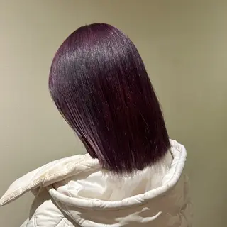 ショート カラー ✨うる艶/ブリーチ✨ 𝓡𝒖𝓷𝐚💋のヘアスタイル