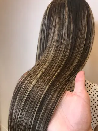 ロング エクステ/ ブリーチ🤩店長レンのヘアスタイル