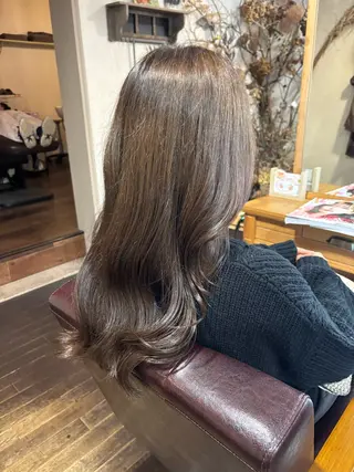 カラー アカリ😸🫶 カラーリスト🧡のヘアスタイル