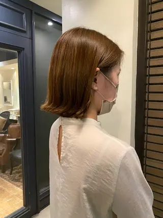 ミディアム ♡ハッシュカット/ レイヤー/yucoのヘアスタイル