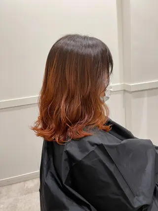 ミディアム GO TODAY SHAiRE SALON原宿店所属・GO TODAY シェアサロンのヘアスタイル