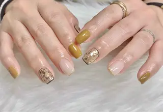 ミディアム cattleya nailのネイルデザイン