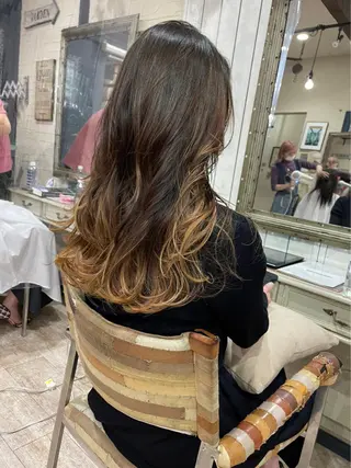 ミディアム 新宿/髪質改善 /透け感/Sotaのヘアスタイル