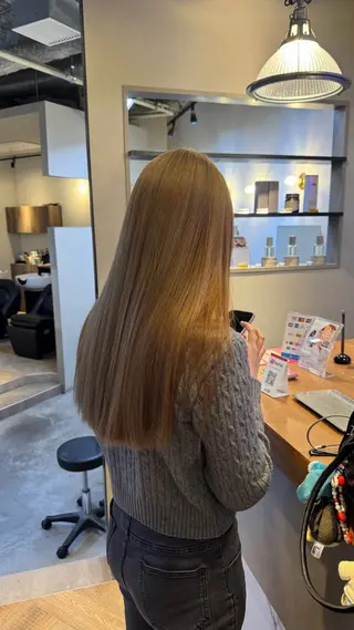 ロング はしもと じんのヘアスタイル