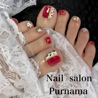 ネイル Purnama(ﾌﾟﾙﾅﾓ)所属・Purnama あきのネイルデザイン