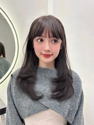 ロング 🌸透明感/レイヤー / 栗林 彩🌸のヘアスタイル