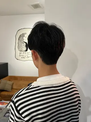 ショート デザインカット 加藤園のヘアスタイル