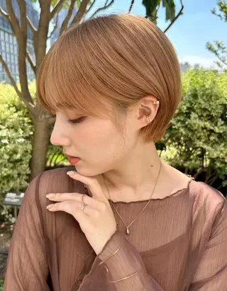 ショート 髪質改善サロン Sea shinjuku 新宿南口所属・✨韓国ボブ/ショート ✨️髪質改善/ナナミのヘアスタイル