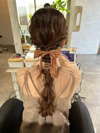 ヘアアレンジ 女性に人気♪ はやしほのかのヘアスタイル