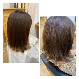 ミディアム パーマ ance ayelashアンセアイラッシュ薬院店所属・神原 ありさのマツエク・マツパデザイン