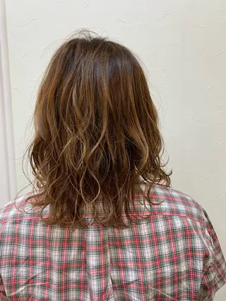 ミディアム 🦋艶モテカラー/ヘ アセット🦋YURIのヘアスタイル