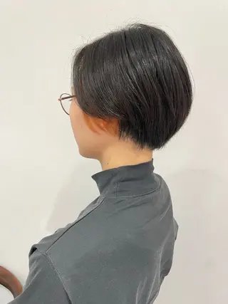 ショート カラー 🧸韓国/髪質改善 MOE🇰🇷🧸のヘアスタイル