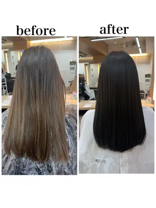 カラー ✂︎HITOMI ✂︎のヘアスタイル