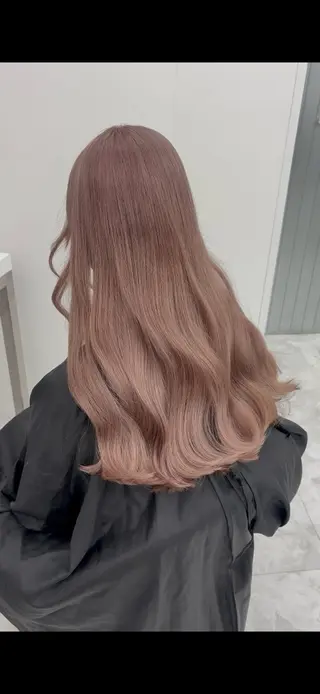 ロング カラー モテ髪💕ハイトーン yuriaのヘアスタイル