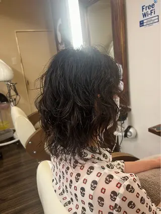 ミディアム 💎森 ハリス誠一💎のヘアスタイル