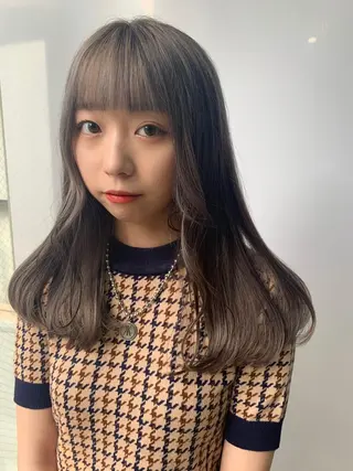 ロング カラー 🎀taro ブリーチなしカラーのヘアスタイル