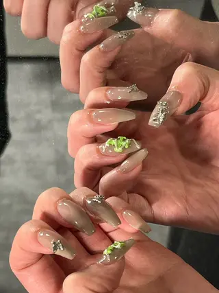ネイル NailByua 武蔵新城徒歩4分のネイルデザイン