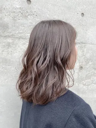 ミディアム カラー eclair.髪質改善&トリートメント所属・【艶髪、透明感】西村 有司のヘアスタイル