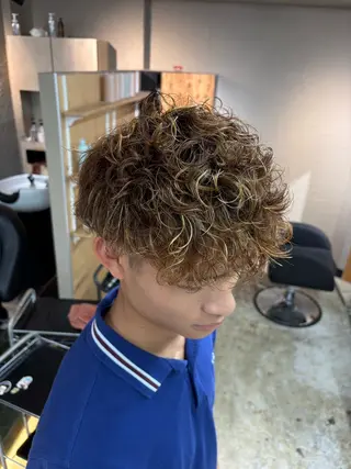 メンズ 🌸EIGHT難波/ 【店長】タモツのヘアスタイル