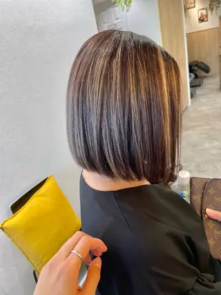 ショート カラー ブリーチ/ハイトーン 🌏💊RAINEのヘアスタイル