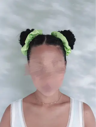 ロング ヘアアレンジ Maho カラーモデル募集中のヘアスタイル